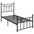 thumbnail image 2 of Costway Cadre de Lit en Métal Format Simple avec Tête de Lit, Rangement sous le Lit, Base de Matelas, 2 of 10