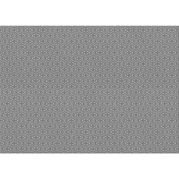 Ahgly Company Indoor Rectangle Patterned Smokey Gray Area Rugs, 3' x 5'