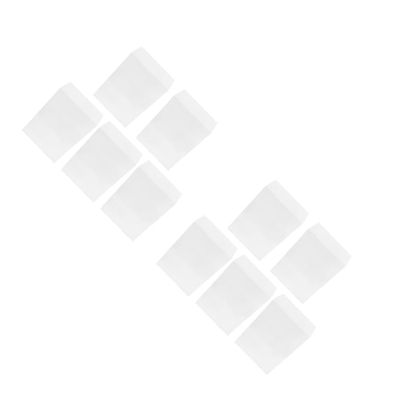 HOMEMAXS 10 pcs Clear Stackable Display Case For Collectible Dolls And Figures Transparent Dustproof Storage Box For Game Enthusiasts