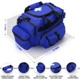 ASA TECHMED First Aid Responder EMS Emergency Medical Trauma Bag Deluxe