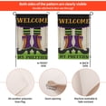 thumbnail image 4 of Halloween Witch Welcome My Pretties Linen Garden Flag for Outdoor Yard Lawn Decoration 12x18 inch, 4 of 7
