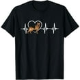 thumbnail image 2 of German Shepherd Heartbeat Love German Shepherd T-Shirt, 2 of 3