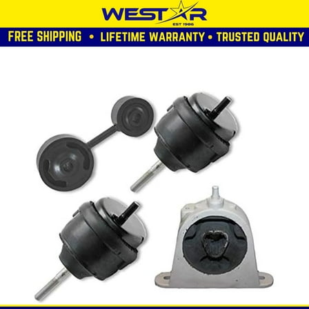 Fits 2007-2008 Chrysler Pacifica 3.8L Engine Motor Mount Set 4pcs