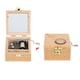 thumbnail image 3 of Caja de música de madera de haya, caja de música de manivela de regalo para estudiantes con mecanismo de alta precisión (sol), 3 of 10