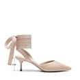 thumbnail image 2 of DREAM PAIRS Women's Slingback Kitten Low Heel Closed Toe Ankle Strap Heels Pointed Toe Strappy Pumps Shoes Party Wedding Dress Shoes, 2 of 7