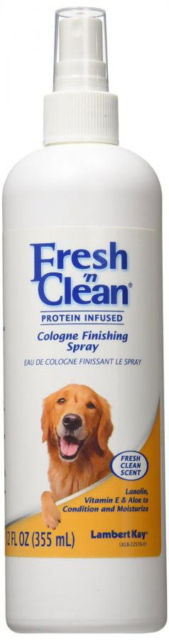 dog finishing spray