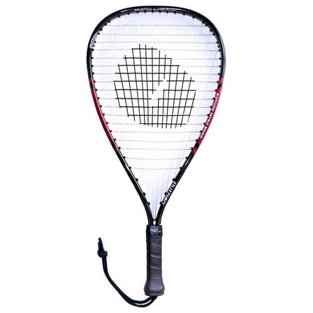 Python Intro 5000 Racquetball Racquet Series (Beginner Frame, Amazing Value, Real Racquetball Brand) Red
