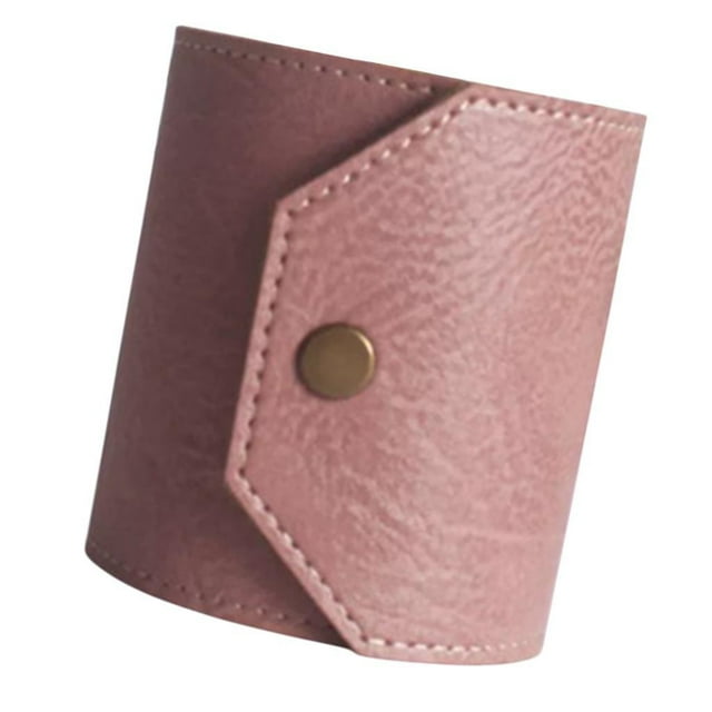 Cartera ligera y moderna para guardar dinero en efectivo, ideal para viajes, compras y vacaciones. Púrpura