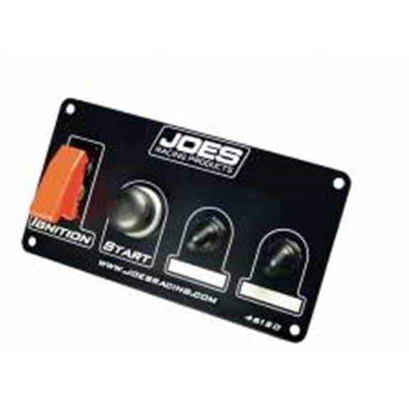 Joes Racing Products 46120 Switch Panel Ing & Start with 2 Accessory Switches No Light