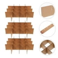 thumbnail image 4 of 24PCS Cardboard Box Dividers for Moving Partitions Box Shipping Paper Dividers Packaging Glass Divider Packing Box Divider, 4 of 8