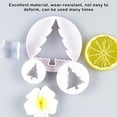thumbnail image 4 of Injueey 3 piezas de molde de árbol de Navidad, caramelo, Fondant, pastel, galleta, molde de grabado, sello, herramienta de modelado DIY de Herramientas y accesorios para hornear, 4 of 6