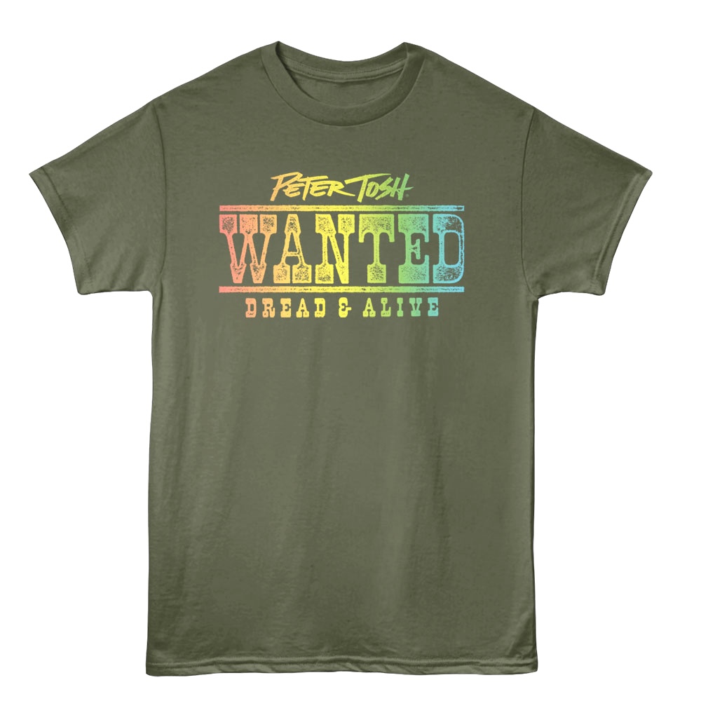 Peter Tosh Wanted Dread & Alive Tour Men
