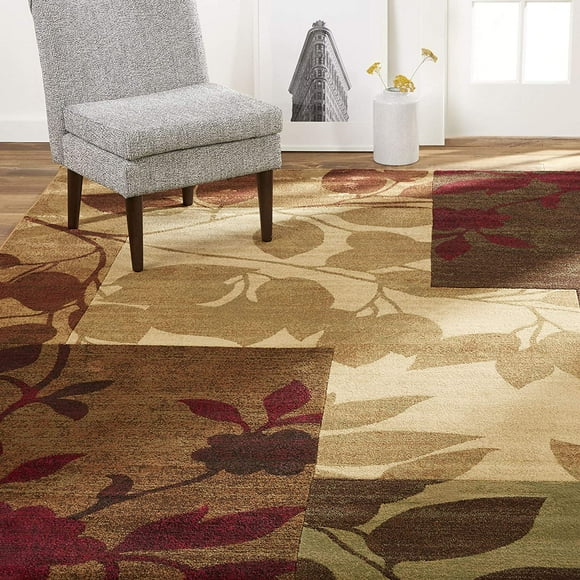 CPDD Tribeca Amelia Modern CPDD | 1'6" x 2' 7.5" Rectangle | Beige/Green/Red Beige/Green/Red 18.9 in x 31.5 in
