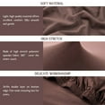 thumbnail image 2 of MesaSe Sectional Couch Cover Sectional Couch Covers L Shape Sofa Cover Elastic Stretch Lounge Cover Comfortable Soft L Couch Cover Washable Furniture Sofa Protector Stretch Couch Covers f, 2 of 6