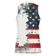 thumbnail image 5 of UVEASISHA Men's Sleeveless American Flag Shirt 4th of July Big and Tall Tank Tops for Men Independence Day Gym Workout Tanks Slim Fit Casual Muscle Shirts White L, 5 of 5