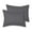 1394 Gray, variant on Mellanni Pillow Shams Set of 2, Decorative Pillow Cases with 2" Flange, Standard, White