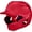 Red, variant on Easton Z50 Batting Helmet with Jaw Guard | NOCSAE Certified