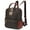 Coffee, variant on MKP Mini Backpack Purse for Women Fashion Cute Small Daypacks Bag with Front Zip Pocket