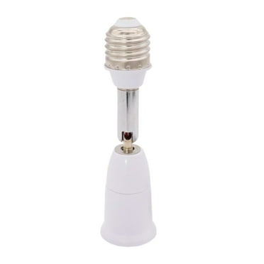 E26/E27 to E26/E27 Medium Base Adjustable Socket Converter Extension Adapter