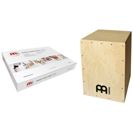 Meinl Make Your Own Cajon Kit with Snares - MADE IN EUROPE - Baltic Birch Wood, Includes Easy to Follow Manual (MYO-CAJ) - Basic Kit