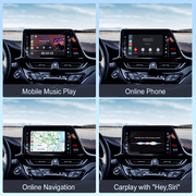 AUTOABC Wireless Carplay For Toyota with Entune2.0 Touch2 2014-2019 New Version Retrofit Kit Decoder Fits For Tundra Highlander RAV4 Tacoma Camry Corolla Avalon Prius CH-R Sienna Camry