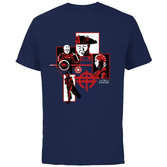 Star Wars Obi-Wan Kenobi Inquisitors - Short Sleeve Cotton T-Shirt for Adults - Customized-Navy