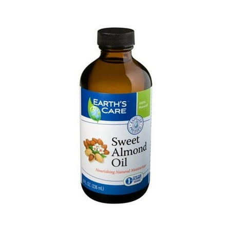 Earths Care 1216258 100 Percent Pure Sweet Almond Oil, 8 fl oz