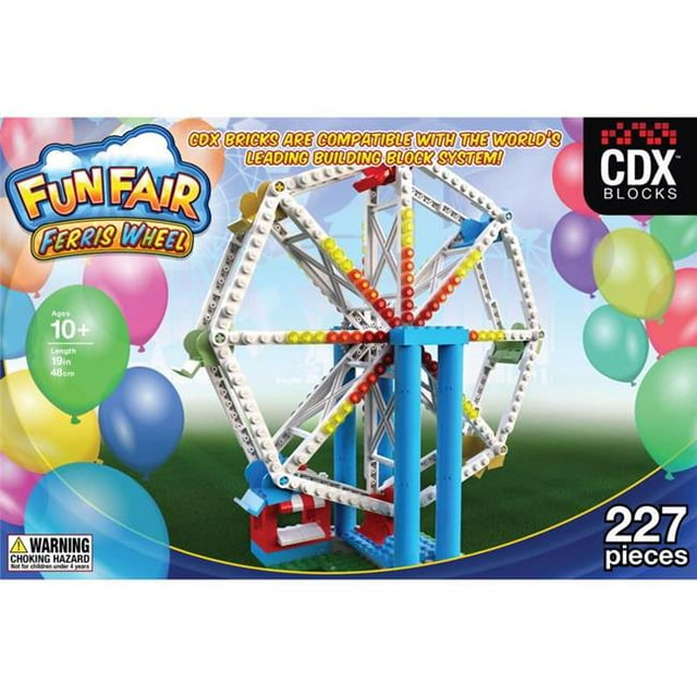 Coaster Dynamix 9091782 Kit de Parc d'Attractions en Briques & 44; Couleur Multi - 227 Pièce