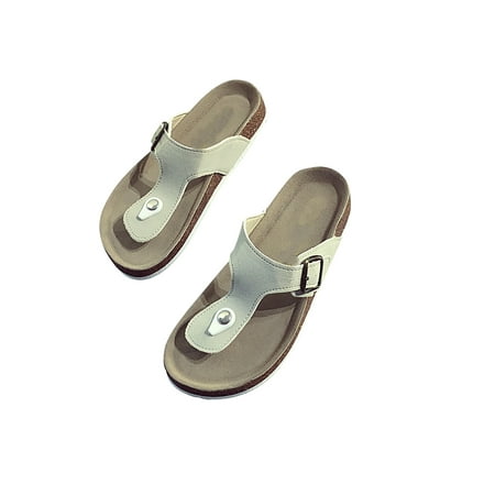 

Daeful Unisex Adults Beach Slipper Outdoor Mules House Bath Shower Shoes Wear-Resisting
