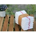 thumbnail image 7 of AMOUR INFINI Herringbone Weave Kitchen Towels Cotton Set of 12 Kitchen Hand Towels 28x16 Inch Soft Super Absorbent Quick Dry Washable Red Dish Towels, 7 of 7