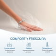 thumbnail image 4 of Colchón Individual 190x100x20 cm | Colchones Individuales de Espuma  | Tela Fría Transpirable | Para Cama Individual | Ligero Y Práctico | Confort Duradero | Noches de Frescura, 4 of 7