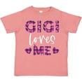 thumbnail image 3 of Inktastic My Gigi Loves Me Hearts in Pink Plaid Boys or Girls Toddler T-Shirt, 3 of 5