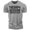 T-Shirt Heather Grey, variant on Gymish Therapy Session Workout Hoodie for Men, Funny Fitness Graphic Pullover, Gym Hoodie, Military Green, Medium