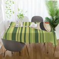thumbnail image 3 of Yayeee Tablecloths 54" x 54" Rectangle Wrinkle Resistant Party Table Cover, Black Martini, 3 of 8