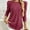01 Wine, variant on YueHuiYing Women's Knit Blouse Soft Long Sleeve Shirt Tops Lightweight Round Neck Pullover Sweater