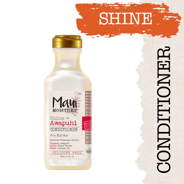 Maui Moisture Shine + Awapuhi Moisturizing Vegan Conditioner with