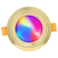 thumbnail image 3 of AC85-265V 7W Colorful Wi-Fi Smart Downlight Smartphone Controlled LED Down Light Lamp Gold, 3 of 8