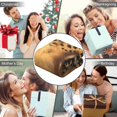 thumbnail image 5 of Flower Garden Leopard Wearable Blanket Hoodies for Women Men Adults Leopard Lovers Soft Cozy Colorful Flowers Leopards Hooded Blankets for Couch Home Decor Birthday Gifts 60×80 Inch, 5 of 5