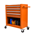 thumbnail image 2 of ARTMAN 4 Drawers Multifunctional Tool Cart With Wheels,Orange, 2 of 15