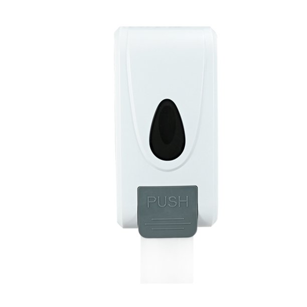 Dispensador de Jabón, Dispensador de jabón Manual,Dispensador de Jabón Líquido Rellenable en la Pared Dispensador de cámara de champú montado en la Pared de plástico para el baño o la Cocina ShuxiuWang 1327533071741