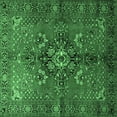 thumbnail image 1 of Ahgly Company Indoor Square Persian Emerald Green Traditional Area Rugs, 5' Square, 1 of 4