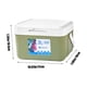 thumbnail image 3 of Nevera Portátil con Aislamiento Zyx240527842 | Hielera de Plástico Duro a Prueba de Fugas de 5 L Que Conserva El Hielo Hasta 3 Días | Función de Frío y Calor | Asa Portátil para Camping, Playa, Fiest, 3 of 6