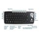 thumbnail image 5 of 2.4GHz Wireless Keyboard with Trackball Mouse Scroll Wheel Remote Control for Android TV BOX Smart TV PC Notebook Silver, 5 of 5