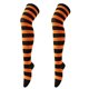 thumbnail image 1 of Calcetines altos a rayas para mujer, coloridos, por encima de la rodilla, retro, elásticos, para niñas, cosplay, disfraz de Lolita, 1 of 8