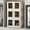 Milky White, variant on FLEXIMOUNTS 110 QT Stackable Storage Bins With Lids, Collapsible Plastic Storage Bins With Doors and Built-in Wheels For Home Dorm Closet Organizers and Storage, 3 Pack Cubes, Milky White