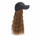 thumbnail image 2 of Peluca larga rizada, gorro de peluca, gorra de béisbol para cabello largo, gorras de béisbol, sombrero informal con peluca, gorras, 2 of 2