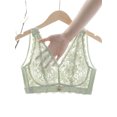 thumbnail image 2 of Sujetador de encaje transparente para mujer, sin aros, fino, talla grande, 2 of 8
