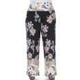 thumbnail image 1 of White Mark Pantalon Palazzo à Imprimé Floral Cachemire pour Femmes, 1 of 5