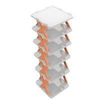 Yooshoverk 6 Tier DIY Storage Unit Garage Shelving System Heavy Duty Metal Rack Adjustable Shelves Space Saving Organizer Easy Assembly