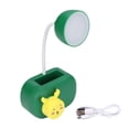 thumbnail image 2 of Lámpara de escritorio verde oscuro compacto portátil plegable práctico ajustable suministros de iluminación flexibles para viajes de camping, 2 of 5
